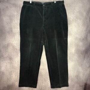 Vintage Polo Ralph Lauren Corduroy Black Pants Men's 38x30 Philip Pant
